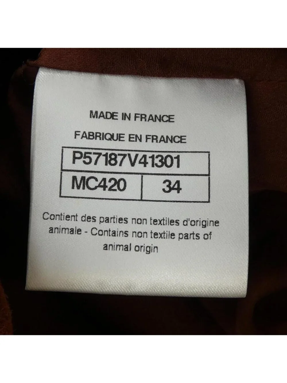 Chanel Dress Brown